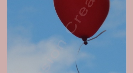 Releasing Red Heart Balloons into the Austrian Sky